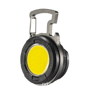 Regalo multifunzione Mini portachiavi torcia ad alta potenza magnete ricaricabile piccola torcia luce cappello Clip Design - Product Image 3
