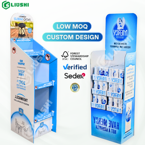 Siêu thị bán lẻ uống bia đóng chai hiển thị đứng các tông Pop Up hiển thị đứng nước trái cây bia nước giải khát lon hiển thị giá - Product Image 2