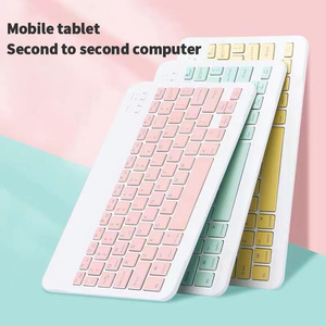 Rechargeable Backlit <strong>Keyboard</strong> Mini <strong>Wireless</strong> <strong>Keyboard</strong> With Portable BT Multimedia <strong>Keyboard</strong> for Phone Tablet Computer TV - Product Image 4