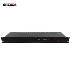 Сценический световой контроллер DMX512 разветвитель светового сигнала разветвитель 8 Way DMX распределитель для сценического оборудования - Product Image 3