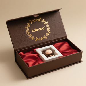 Labubu กล่องบรรจุภัณฑ์หรูหรา IOS9001ตุ๊กตาผู้เชี่ยวชาญทันสมัยกล่องของขวัญแม่เหล็กแบบฝาพับพร้อมภาพประกอบชุดเต็ม - Product Image 2