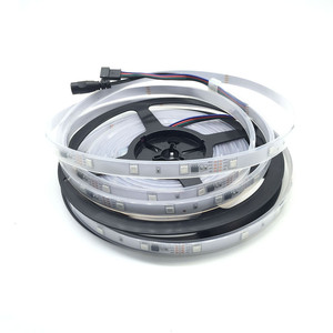 IP67 עמיד למים DC12V 30 נוריות/m 5050 חלום צבע <span class=keywords><strong>6803</strong></span> <span class=keywords><strong>IC</strong></span> מיעון <span class=keywords><strong>Led</strong></span> פיקסל גמיש הרצועה עם צינור