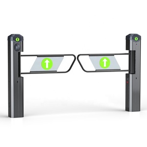 Supermercado Turnstile Gate One Way Segurança Turnstile Swing Barreira Portão Velocidade Portão Turnstile