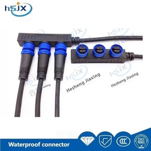 O SHENG JIA XING fabrika doğrudan su geçirmez konnektör yeni kırsal yenileme açık sokak lambası F tipi DC tipi için bir üç güç kablosu - Product Image 2