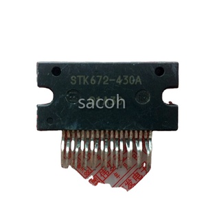 Sacoh ชิปวงจรรวมทรานซิสเตอร์ไมโครคอนโทรลเลอร์ชิ้นส่วนอิเล็กทรอนิกส์ <span class=keywords><strong>STK672</strong></span>-430A