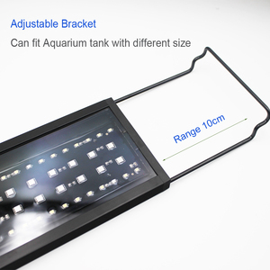 90-105cm 36 Zoll LED Aquarium WRGB Voll spektrum Licht Programmiert LCD Doppel <span class=keywords><strong>Timer</strong></span> 56W IP68 Wasserdichte LED Lichter Aquarium Licht