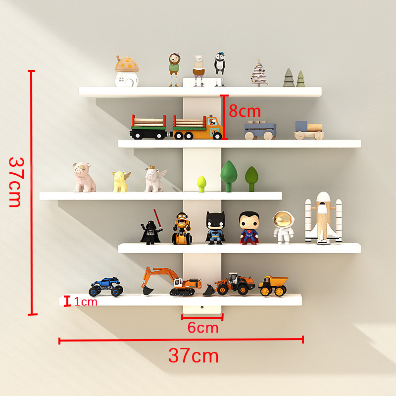 Soporte de pared simple de 5 capas