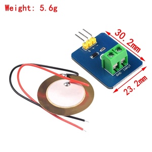 DIYキット3.3V/5Vセラミックピエゾ振動センサーモジュールアナログコントローラー電子部品供給センサR3用 - Product Image 2