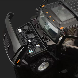 1:18フーハマーH2カーシミュレーション合金車モデルオーナメント金属車モデル - Product Image 4