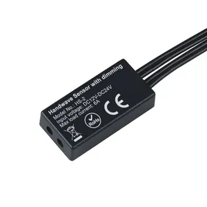 Interruptor de sensor de onda de mano de 6A, interruptor de sensor de barrido de mano de alto voltaje para luz Led con función de atenuación para armarios - Product Image 3