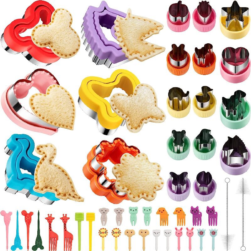 48pcs sandwich cutter set