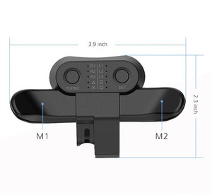 Controlador de juego Botón de clip trasero extensor trasero convertidor de botón de clip trasero personalizado para ps4 - Product Image 4