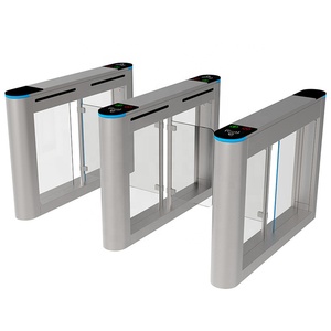 Il tornello ottico dell'oscillazione automatica produce il tornello dell'oscillazione del cancello di controllo di accesso del cancello con il riconoscimento di fronte lettore di impronte digitali RFID - Product Image 3