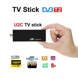 U2CミニTVスティックDVBT/T2 Youtube Wifi PVR H.264 1080P AndroidデジタルTVセットよりもシンプルDVB-T2用ToTpボックス - Product Image 2