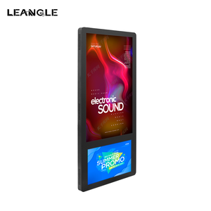 Display LCD per segnaletica digitale con pubblicità LCD a doppio schermo ad alta luminosità super sottile - Product Image 1