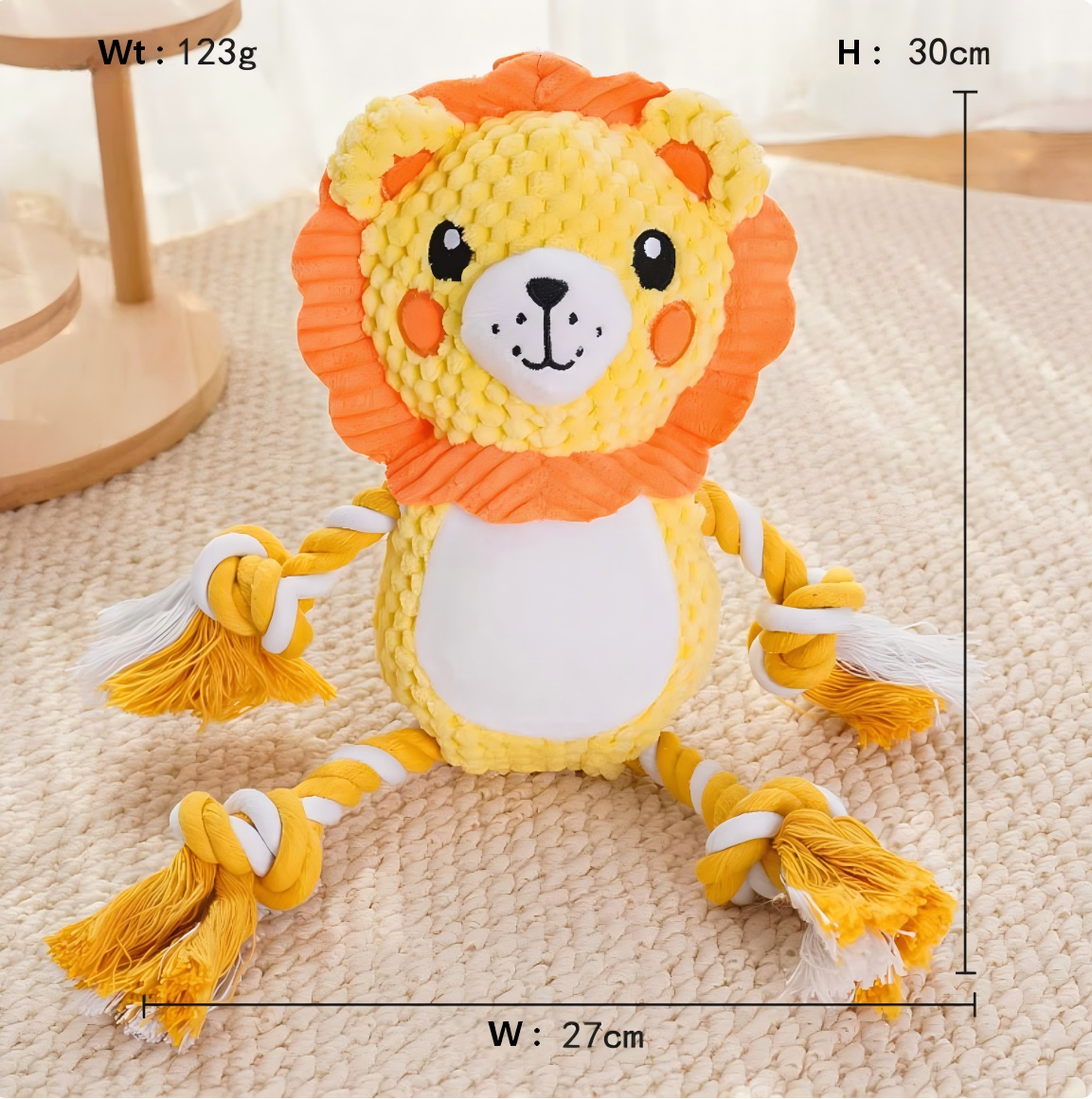 Yellow Lion Toy