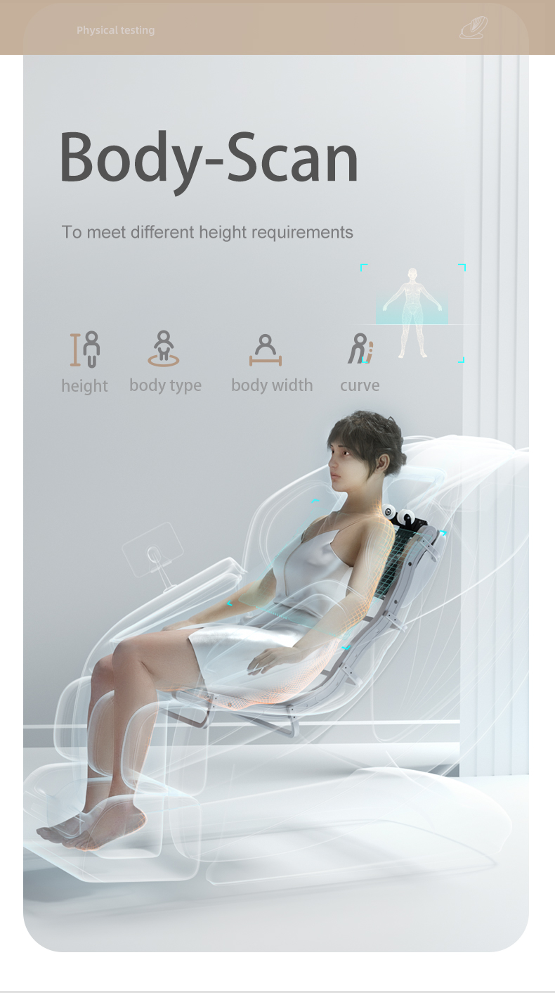 Jare 8900  Wholesale  OEM ODM Factory Price Hot Sales Luxury Leather Zero Gravity Electric Full Body Massage Chair