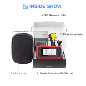CRP123E V2.0 OBD2 Display 4 Systems ENG ABS SRS Transmission OBD II Code <strong>Reader</strong> Scanner Universal Car Diagnostic Tool - Product Image 6