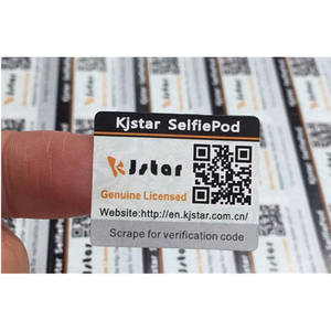 Security Logo Holigraphic Hologram Laser Sticker Variable Qr <strong>Code</strong> Anti-counterfeit Label Scratch Off Serial Number Sticker - Product Image 3