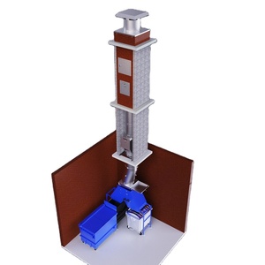 4:1 nén chặt tỷ lệ xuất khẩu USA Trung Đông phi rác compactor chất thải compactor - Product Image 5