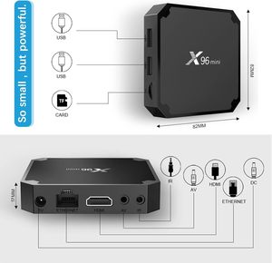 Cho X96 Mini TV Box Liên Tục Streaming <span class=keywords><strong>Android</strong></span> 11.0 Đa Phương Tiện Máy Nghe Nhạc 4K TV Box <span class=keywords><strong>Amlogic</strong></span> S905W2 64-Bit Quad-Core Chipset 2GB - Product Image 1