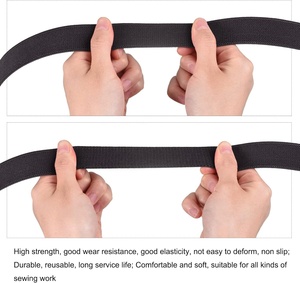 Heavy Stretch Alta elasticidad Carrete de 3 pulgadas Bandas elásticas para prendas de vestir Correas Premium para coser - Product Image 2