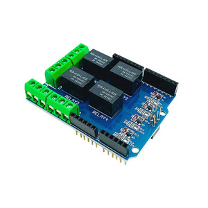 4 canali 5v relè Shield modulo, quattro canali relè scheda di controllo relè scheda di espansione per Arduino Mega 2560 - Product Image 1
