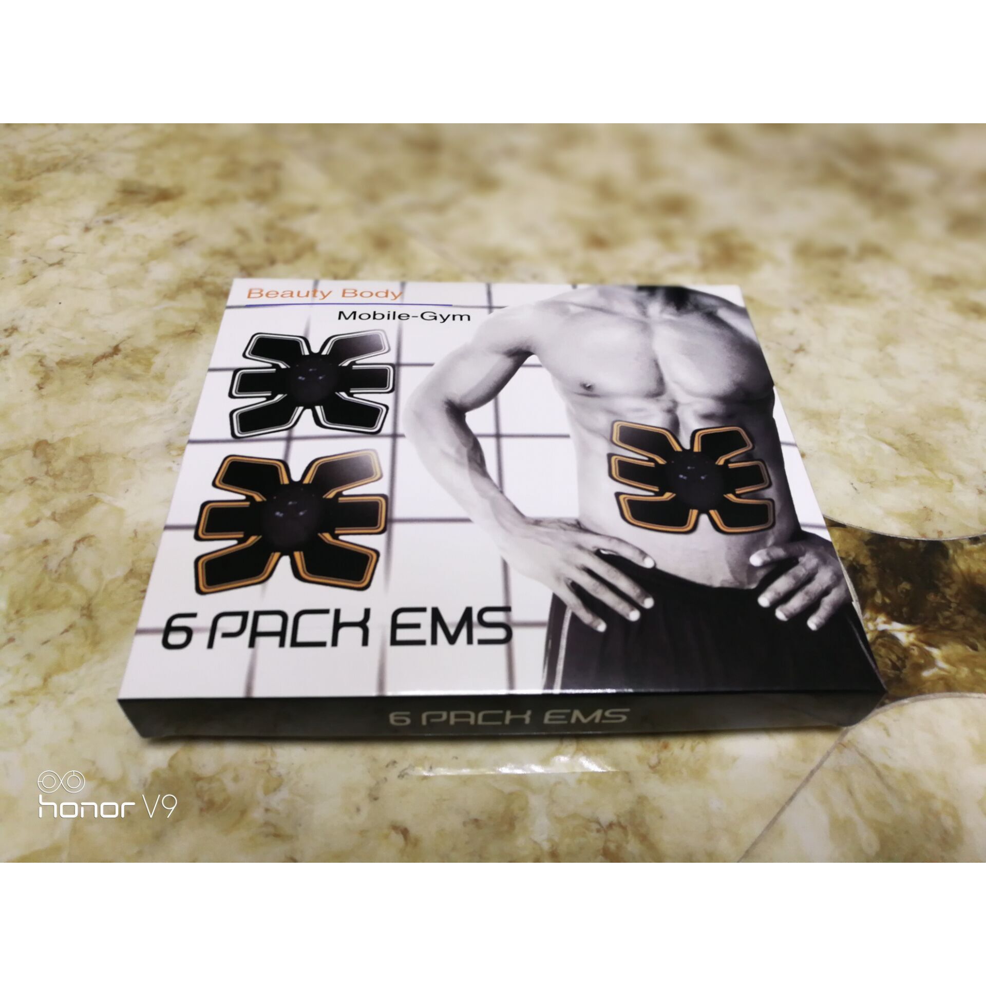 Rechargeable abdominal muscle patch
