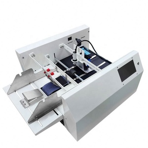 Oberflächen etikett ier maschine flach Kleiner Beutel Vorgefertigter Beutel Doypack-Beutel maschine Etiketten aufkleber Klebe maschine mit Chargen codierung - Product Image 2