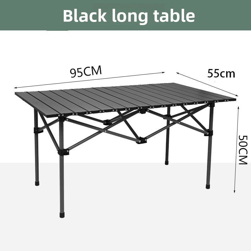 Mesa larga negra