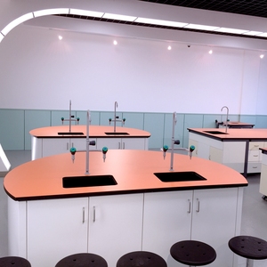 Mesas biológicas de laboratorio universitario OEM y muebles de escritorio de equipo de laboratorio de madera de acero silla - Product Image 1