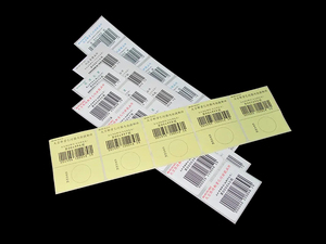 Adesivo personalizzato con numero di serie variabile stampa di dati di codice a barre etichetta per la consegna del pacco - Product Image 6