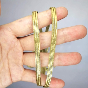 Crafts Stretch Loops With Pre-Tied Bows From <strong>Elastic</strong> Ribbon Metallic <strong>String</strong> for Gifts, Boxes, <strong>Tags</strong> - Product Image 4