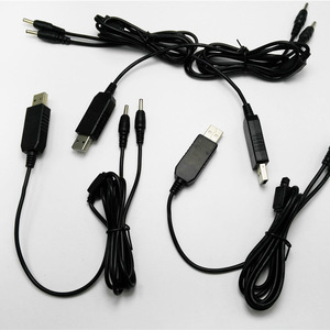 DC5521電源ステップアップ5Vから12Vへの電圧コンバーターパワーバンクからルーターへのUSBブーストケーブル - Product Image 4
