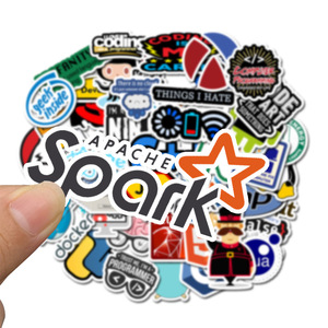 50 Pcs Programming <strong>Programmer</strong> PVC Waterproof Stickers for Skateboard, Laptop, Table, Pencil Case, Refrigerator, Table and Books - Product Image 3