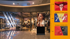 Chiosco digitale chiosco touch screen per interni digital receptionist chiosco software per digital signage - Product Image 5