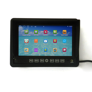 Ev-7012mgps: 7 pollici lcd 2 vie ingresso av monitor auto con built- in funzione gps - Product Image 1