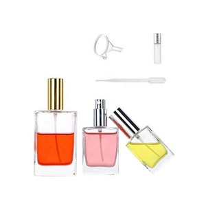Avertan 30ml 50 ml 100ml boş doldurulabilir sıkma atomizer sprey cam parfüm şişesi - Product Image 1