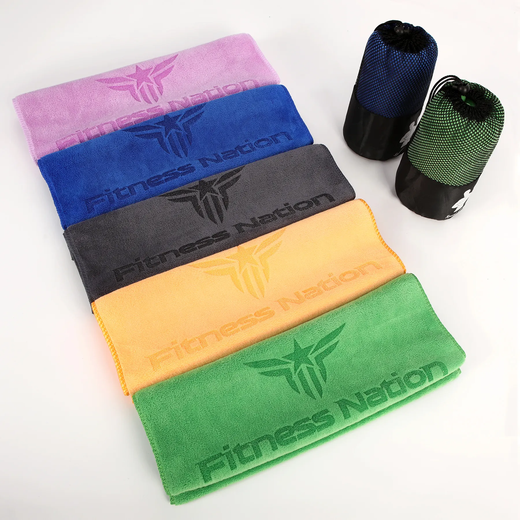 Set di asciugamani regalo in microfibra Premium 400 GSM in microfibra asciugamano assorbente per palline da Golf set di asciugamani