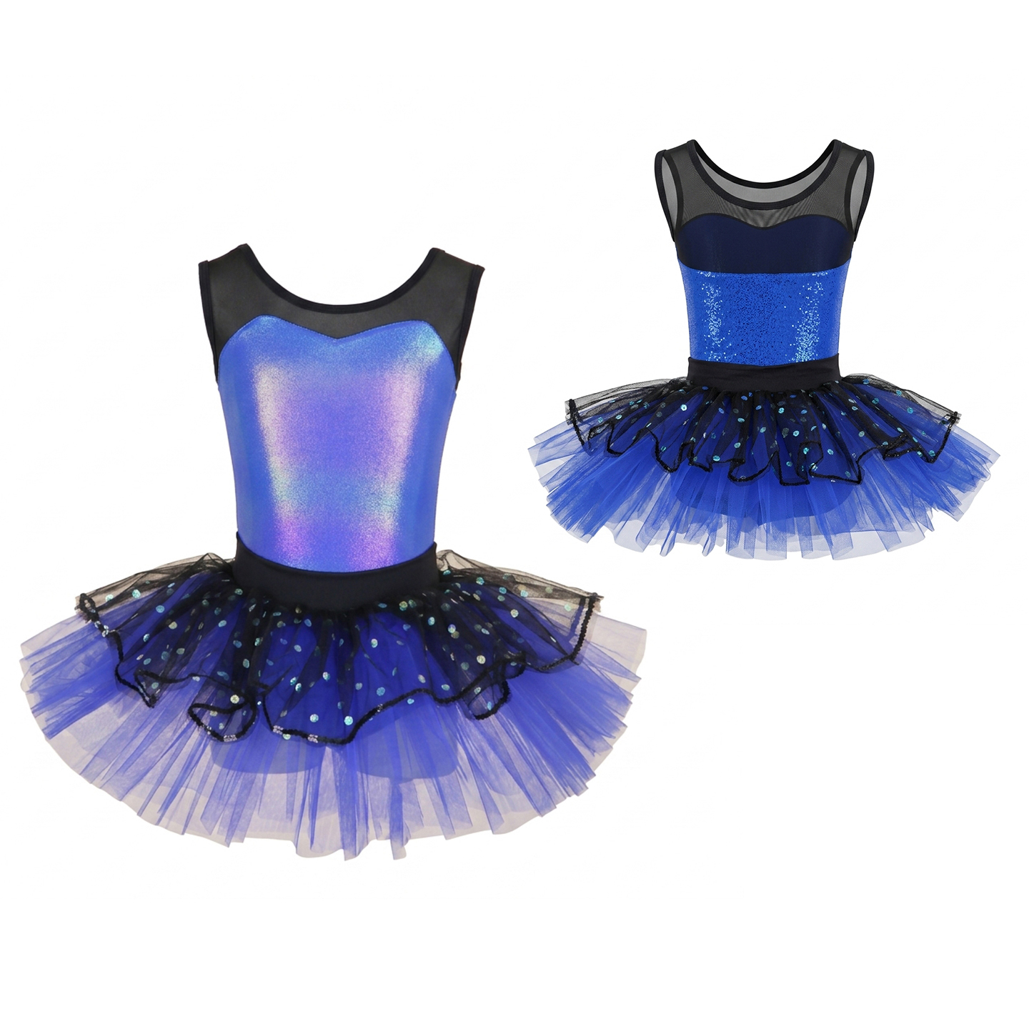 Robe tutu bleue pour filles