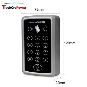 Werks preis Tastatur ABS Zugangs kontrolle Nähe RFID EM-Karte 125KHz Leser 1 Tür Standalone-Zugangs kontrolle - Product Image 5