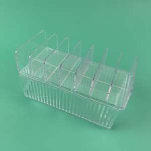 ALLifemax Tùy Chỉnh Nhựa Eyeshadow Palette Trang Điểm Tổ Chức Phần Chia Acrylic Make Up Pallet Lưu Trữ Chủ - Product Image 4