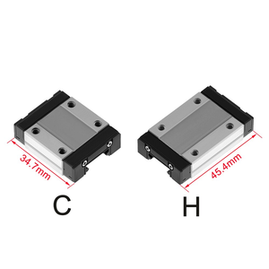 Miniature MGN15 750mm <strong>Linear</strong> Guide <strong>Rail</strong> <strong>Linear</strong> Motion <strong>Slide</strong> <strong>Rails</strong>