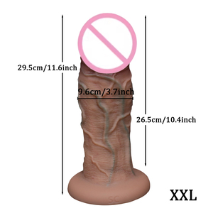 YAQU Big Realistic Dildo Riesen Silikon <span class=keywords><strong>Penis</strong></span> Sexspielzeug für Erwachsene für Frauen - Product Image 6