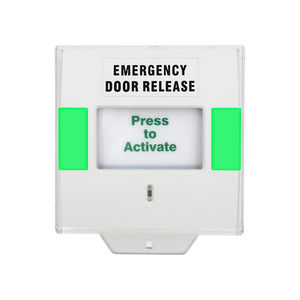Ripristino chiave più recente doppio N.O/N.C/COM pulsante di rilascio porta di emergenza interruttore a pulsante di uscita con Led e cicalino - Product Image 2