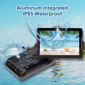 Wintouch 7 10 13.3 "15.6" 18.5 "21.5" ABSオープンフレームマルチタッチ容量性IP65防水フロント工業用モニター