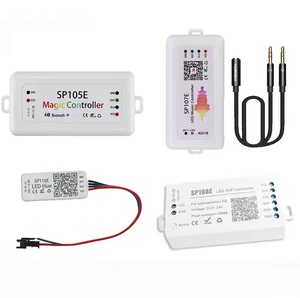 Контроллер светодиодной ленты Sp105e Sp106e Sp107e Sp108e Sp110e Ws2811 Ws2812b, Пиксельная Светодиодная лента, контроллер Ble/wifi/музыка/smart Rgb - Product Image 2