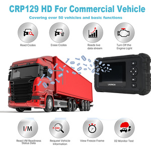 เครื่องมือวินิจฉัย CRP129ระบบความละเอียดสูงอย่างสมบูรณ์ ABS SRS ตัวอ่านรหัส DPF Regen สำหรับรถบรรทุกและรถเพื่อการพาณิชย์ - Product Image 5
