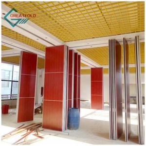 High-End Movable Leather <strong>Partition</strong> Wall <strong>System</strong> Residential Operable Sliding <strong>Partition</strong> for Bedrooms and Offices for Gym Use - Product Image 3
