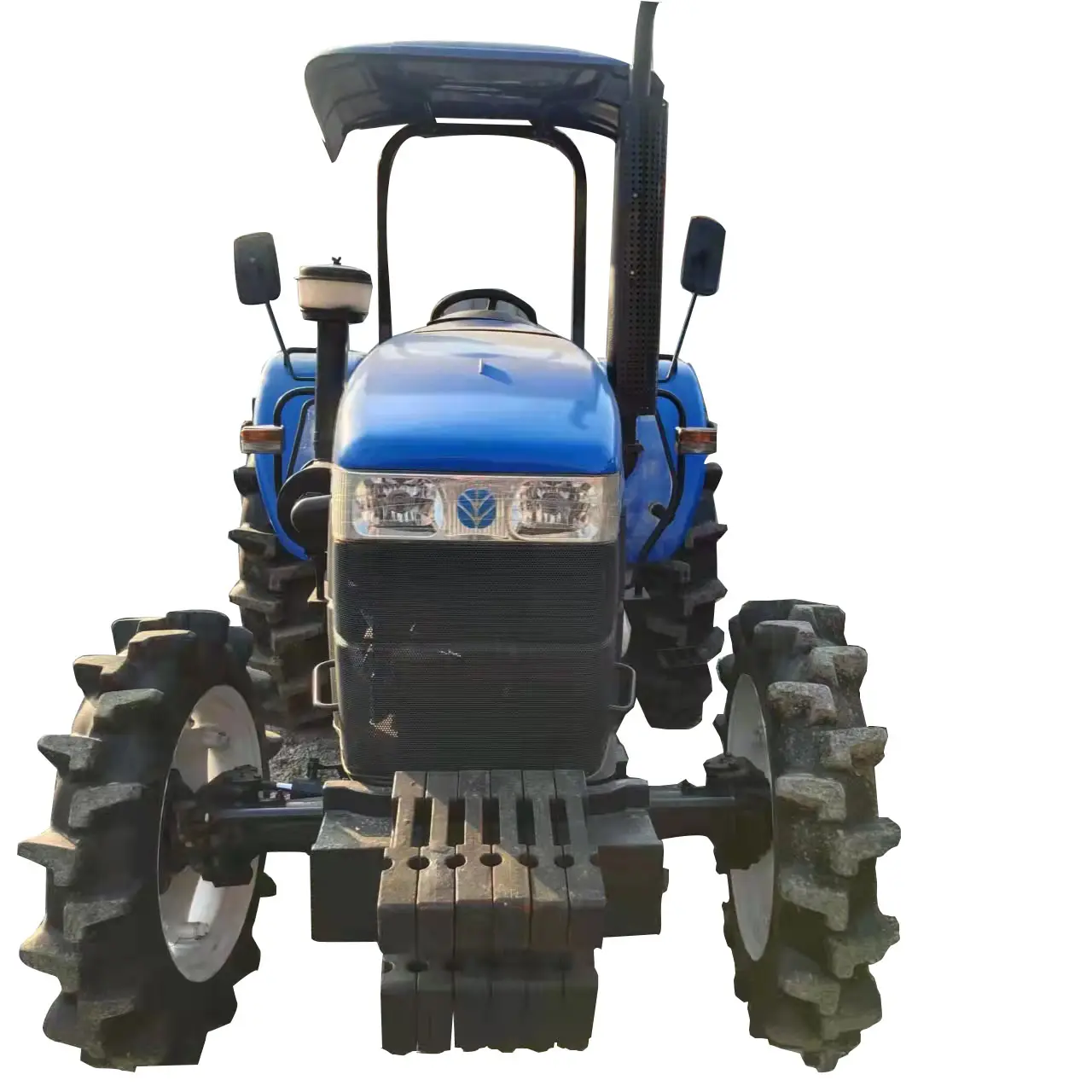 New Holland kullanılan 4X4 75HP-90HP Agricola tarım makineleri kullanılan çiftlik Massey Ferguson Usados traktörleri fiyat satılık